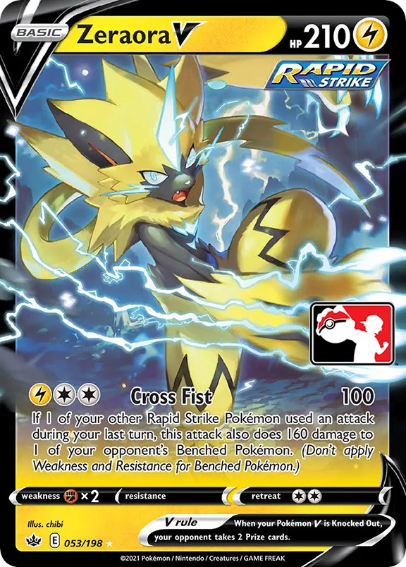 Zeraora V (053/198) [Prize Pack Series One] | Exor Games Bridgewater