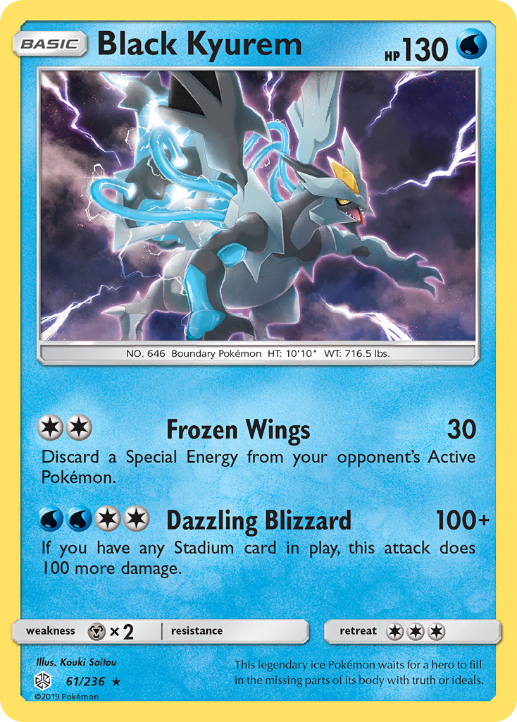 Black Kyurem (61/236) [Sun & Moon: Cosmic Eclipse] | Exor Games Bridgewater