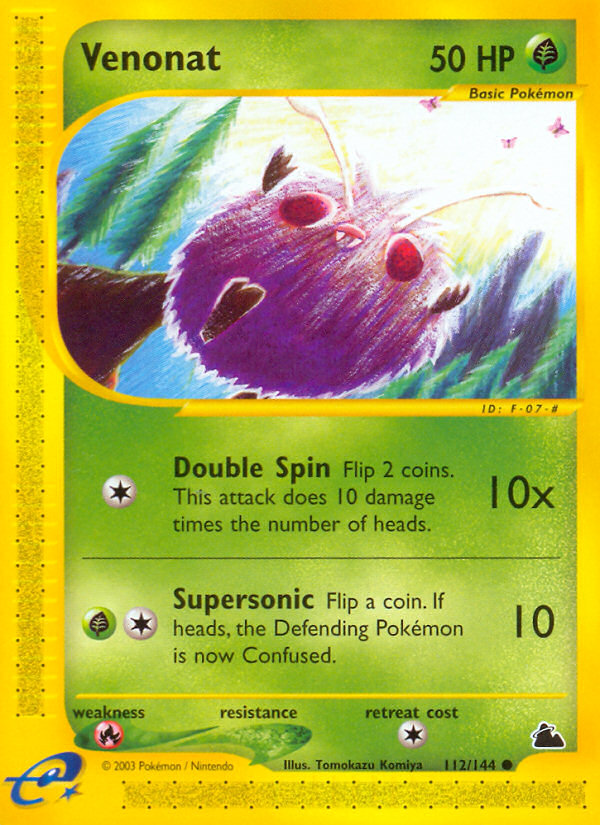 Venonat (112/144) [Skyridge] | Exor Games Bridgewater
