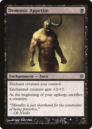 Demonic Appetite [Rise of the Eldrazi] | Exor Games Bridgewater