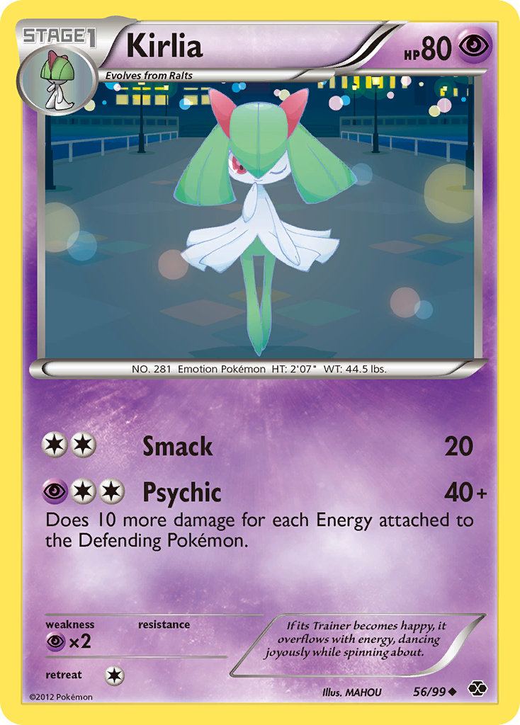 Kirlia (56/99) [Black & White: Next Destinies] | Exor Games Bridgewater