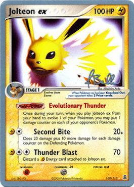 Jolteon ex (109/113) (Eeveelutions - Jimmy Ballard) [World Championships 2006] | Exor Games Bridgewater