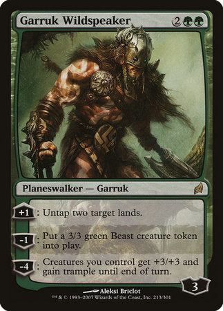 Garruk Wildspeaker [Lorwyn] | Exor Games Bridgewater