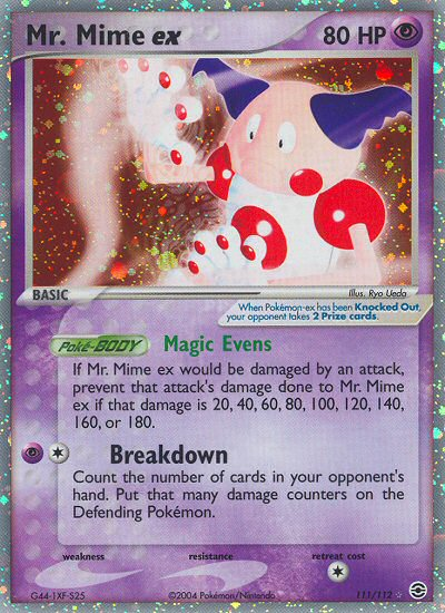 Mr. Mime ex (111/112) [EX: FireRed & LeafGreen] | Exor Games Bridgewater