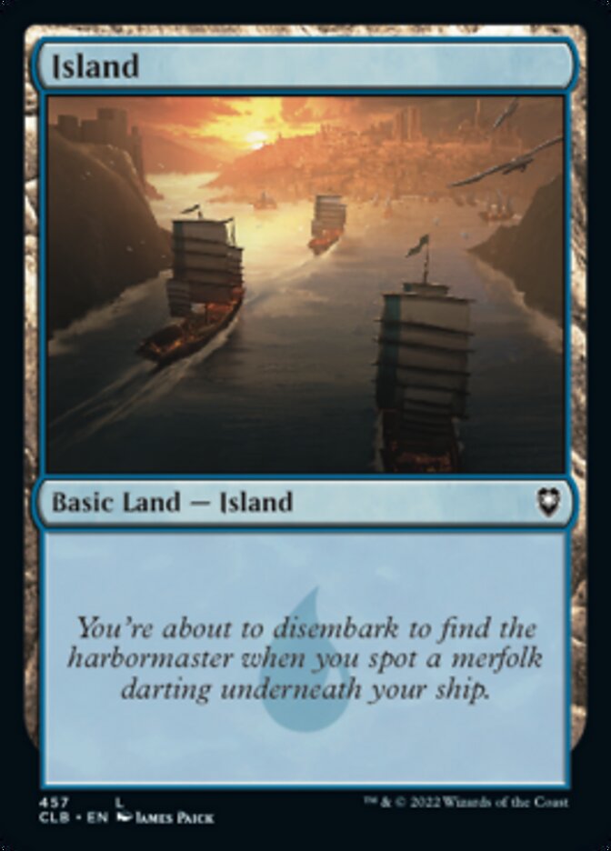 Island (457) [Commander Legends: Battle for Baldur's Gate] | Exor Games Bridgewater