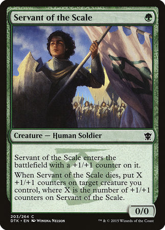 Servant of the Scale [Dragons of Tarkir] | Exor Games Bridgewater