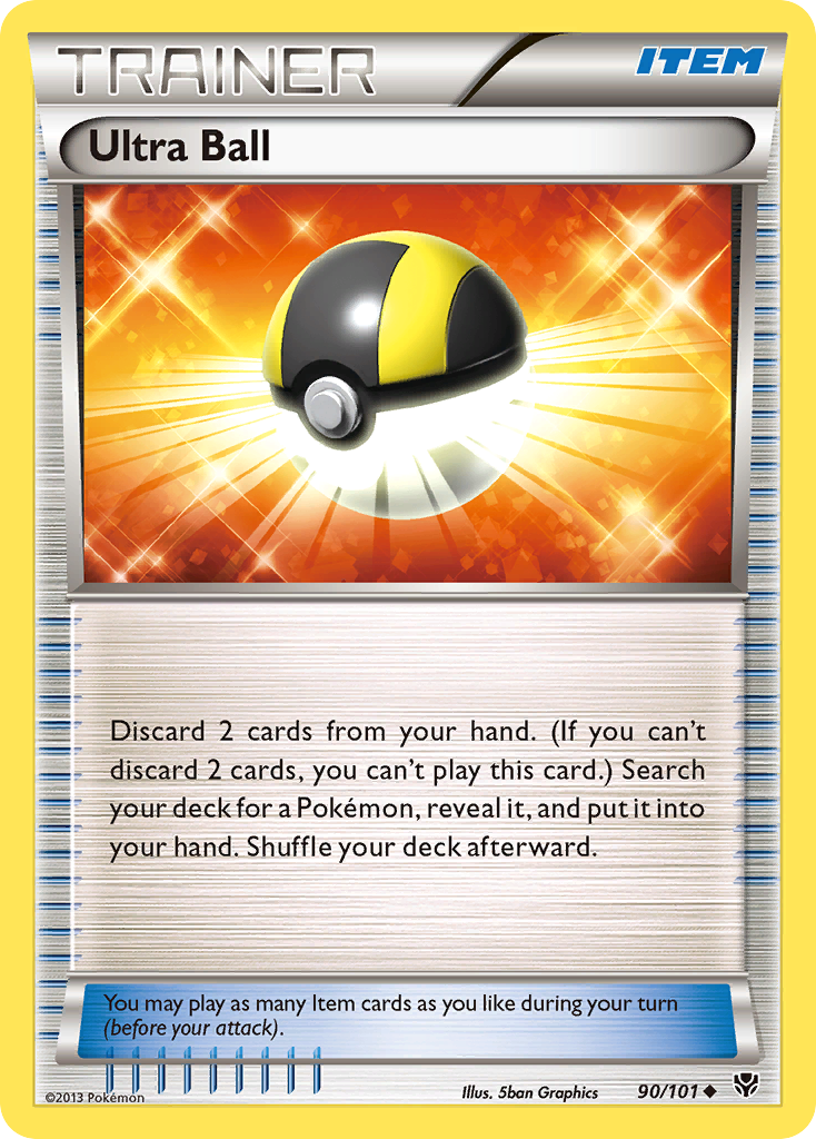 Ultra Ball (90/101) [Black & White: Plasma Blast] | Exor Games Bridgewater