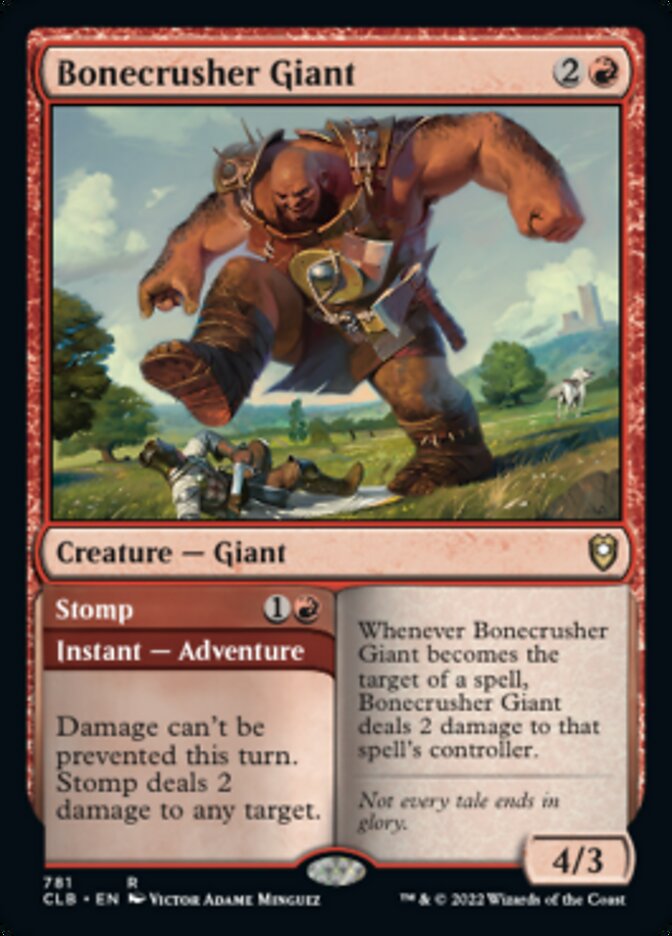 Bonecrusher Giant // Stomp [Commander Legends: Battle for Baldur's Gate] | Exor Games Bridgewater