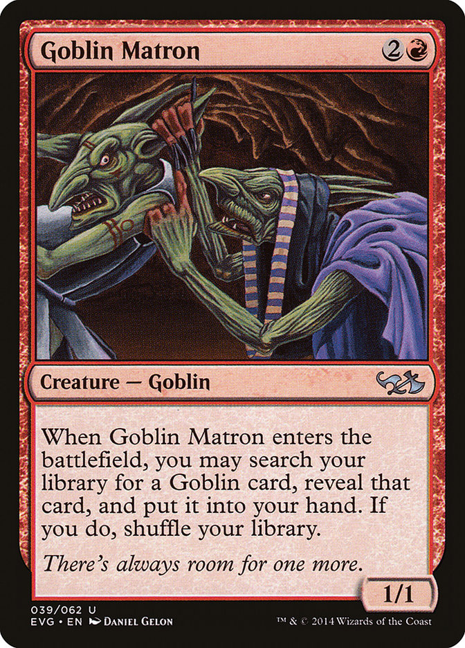 Goblin Matron (Elves vs. Goblins) [Duel Decks Anthology] | Exor Games Bridgewater