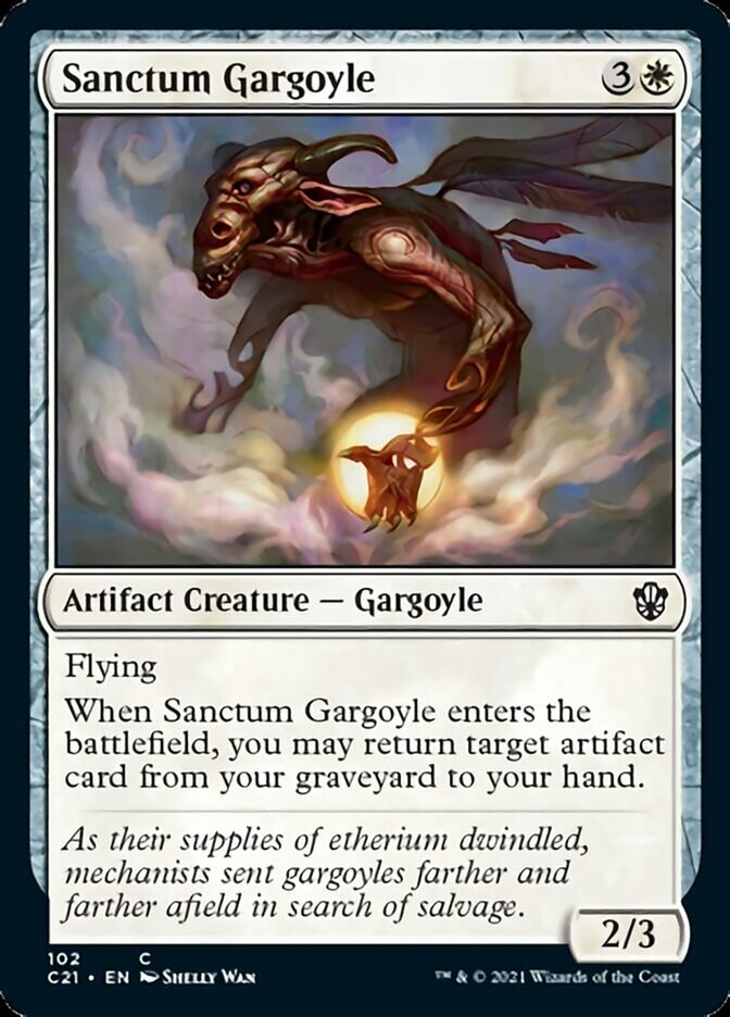 Sanctum Gargoyle [Commander 2021] | Exor Games Bridgewater