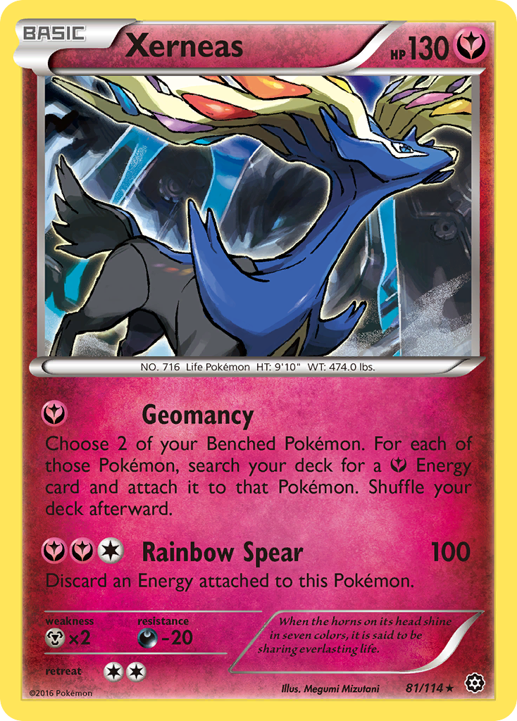 Xerneas (81/114) [XY: Steam Siege] | Exor Games Bridgewater