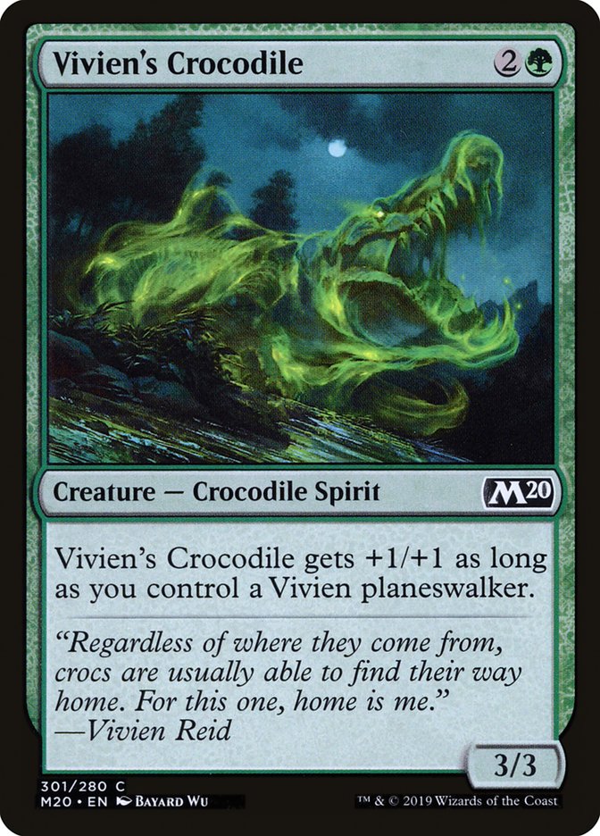 Vivien's Crocodile [Core Set 2020] | Exor Games Bridgewater