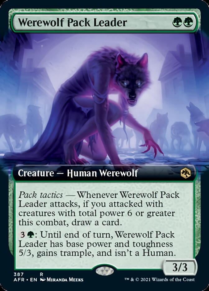 Werewolf Pack Leader (Extended) [Dungeons & Dragons: Adventures in the Forgotten Realms] | Exor Games Bridgewater