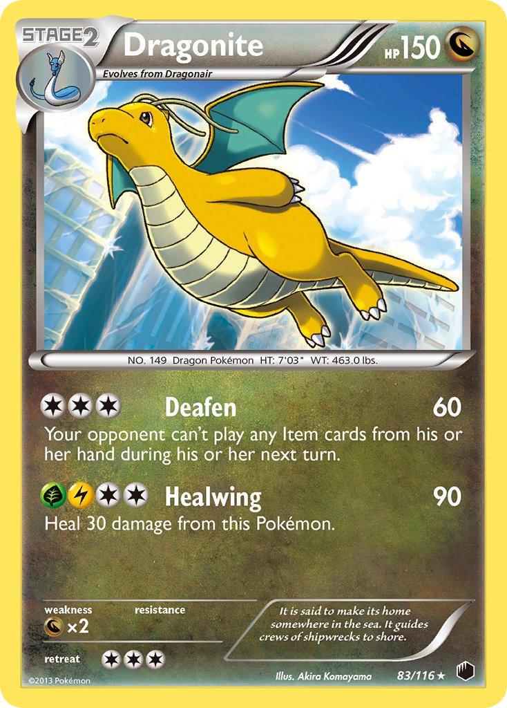 Dragonite (83/116) (Cosmos Holo) (Blister Exclusive) [Black & White: Plasma Freeze] | Exor Games Bridgewater