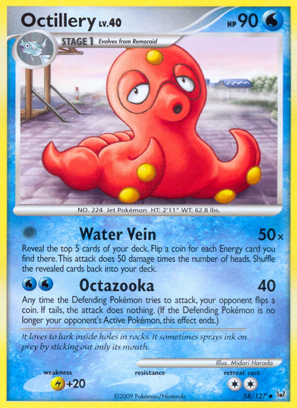 Octillery (58/127) [Platinum: Base Set] | Exor Games Bridgewater