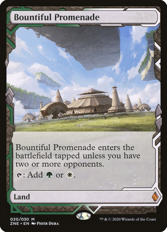 Bountiful Promenade [Zendikar Rising Expeditions] | Exor Games Bridgewater