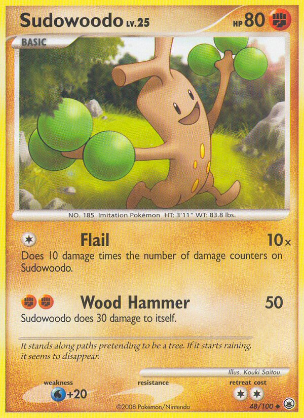 Sudowoodo (48/100) [Diamond & Pearl: Majestic Dawn] | Exor Games Bridgewater