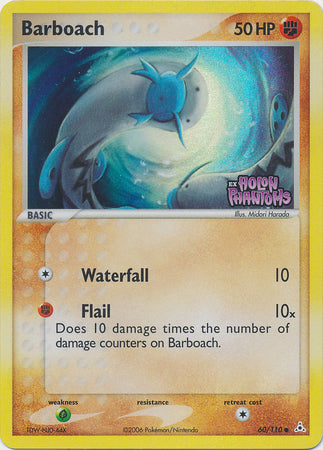 Barboach (60/110) (Stamped) [EX: Holon Phantoms] | Exor Games Bridgewater