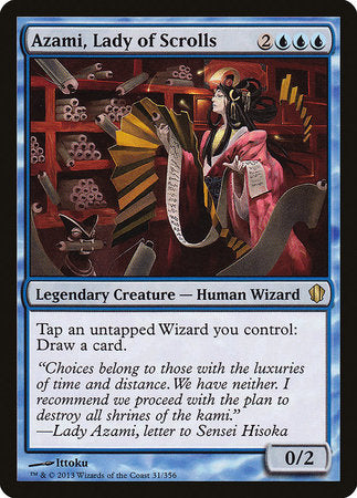 Azami, Lady of Scrolls [Commander 2013] | Exor Games Bridgewater