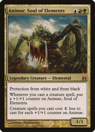 Animar, Soul of Elements [Commander 2011] | Exor Games Bridgewater