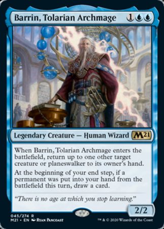 Barrin, Tolarian Archmage [Core Set 2021] | Exor Games Bridgewater