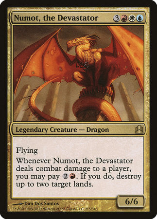 Numot, the Devastator [Commander 2011] | Exor Games Bridgewater