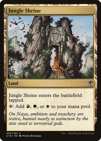 Jungle Shrine [Commander 2016] | Exor Games Bridgewater