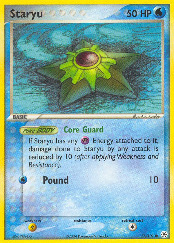 Staryu (75/101) [EX: Hidden Legends] | Exor Games Bridgewater