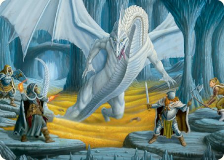 Cave of the Frost Dragon Art Card [Dungeons & Dragons: Adventures in the Forgotten Realms Art Series] | Exor Games Bridgewater