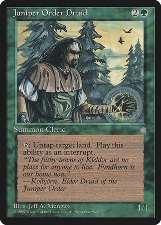 Juniper Order Druid [Ice Age] | Exor Games Bridgewater