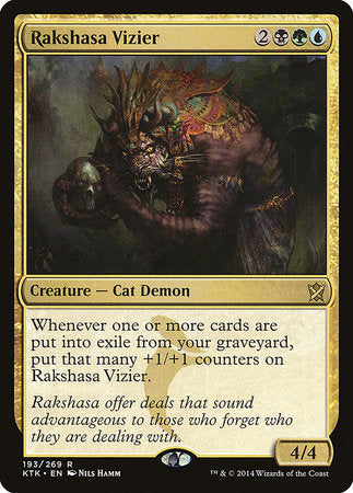 Rakshasa Vizier [Khans of Tarkir] | Exor Games Bridgewater