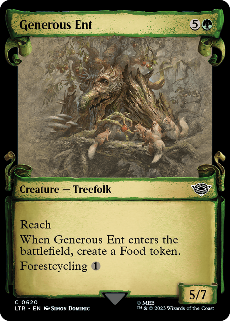 Generous Ent [The Lord of the Rings: Tales of Middle-Earth Showcase Scrolls] | Exor Games Bridgewater