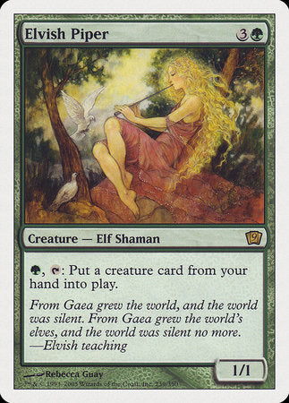 Elvish Piper [Ninth Edition] | Exor Games Bridgewater