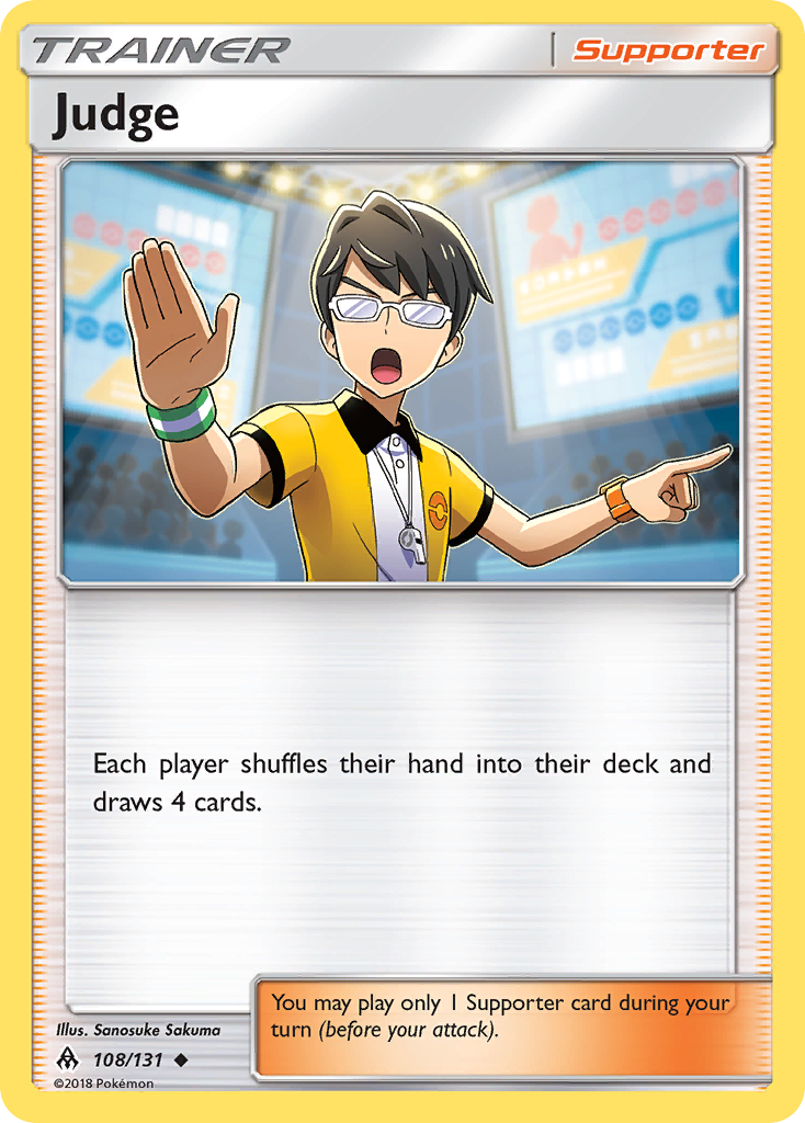 Judge (108/131) [Sun & Moon: Forbidden Light] | Exor Games Bridgewater
