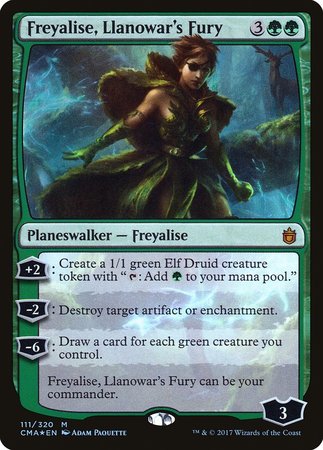 Freyalise, Llanowar's Fury [Commander Anthology] | Exor Games Bridgewater