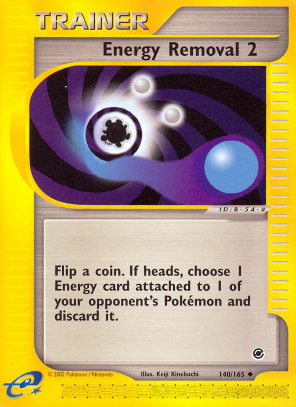 Energy Removal 2 (140/165) [Expedition: Base Set] | Exor Games Bridgewater