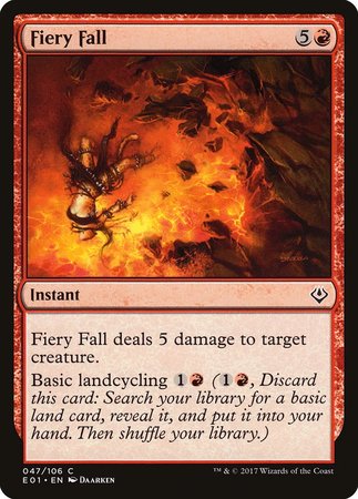 Fiery Fall [Archenemy: Nicol Bolas] | Exor Games Bridgewater