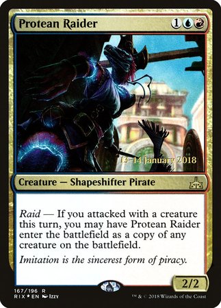 Protean Raider [Rivals of Ixalan Promos] | Exor Games Bridgewater