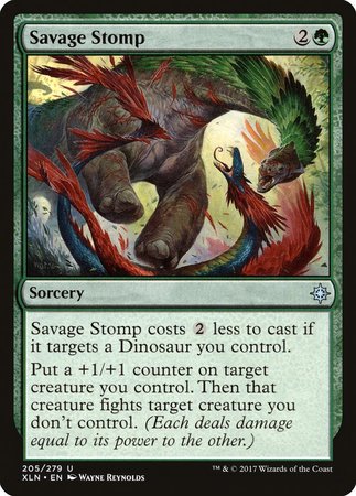 Savage Stomp [Ixalan] | Exor Games Bridgewater