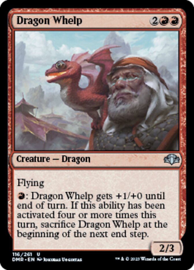 Dragon Whelp [Dominaria Remastered] | Exor Games Bridgewater