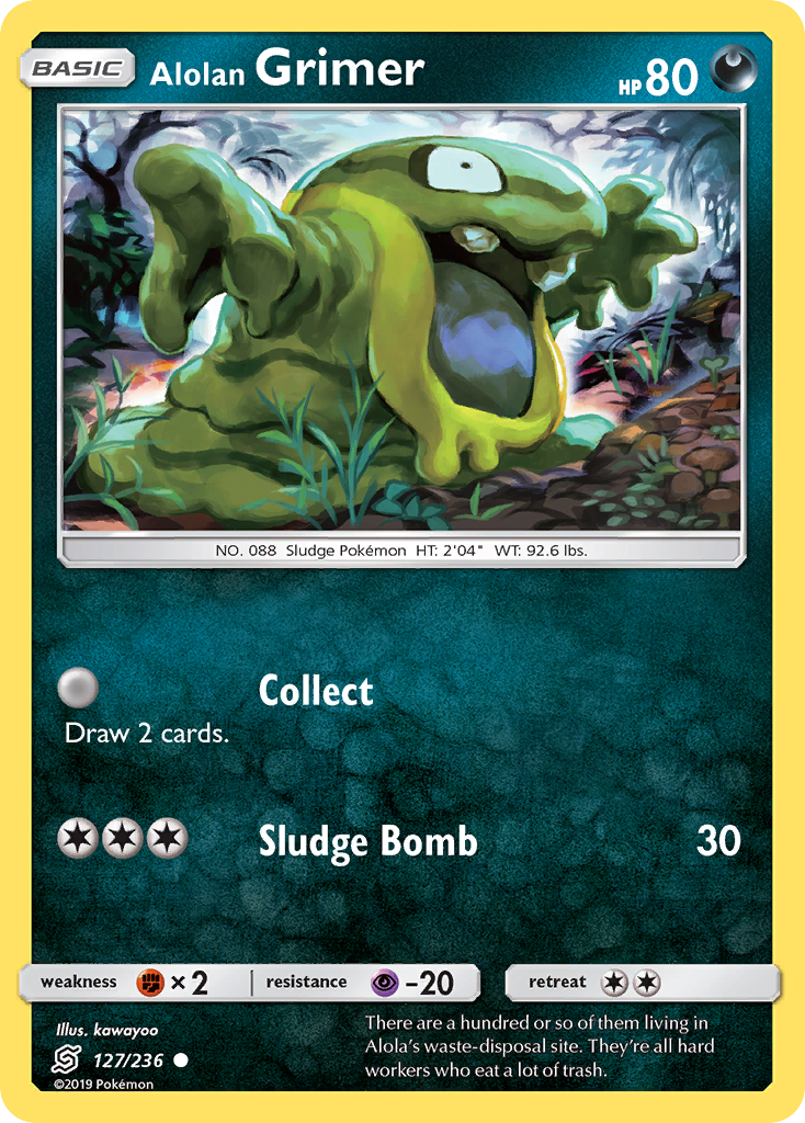 Alolan Grimer (127/236) [Sun & Moon: Unified Minds] | Exor Games Bridgewater