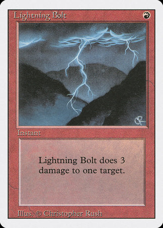 Lightning Bolt [Revised Edition] | Exor Games Bridgewater