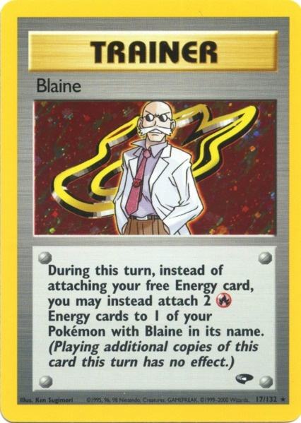 Blaine (17/132) [Gym Challenge Unlimited] | Exor Games Bridgewater