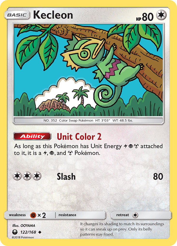 Kecleon (122/168) [Sun & Moon: Celestial Storm] | Exor Games Bridgewater