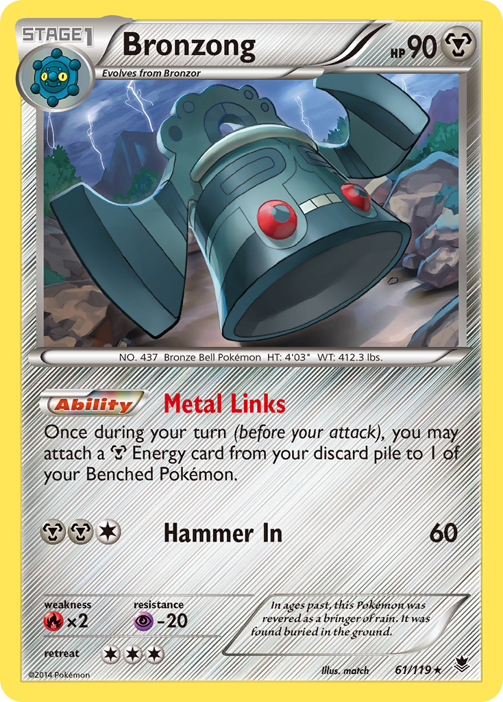 Bronzong (61/119) [XY: Phantom Forces] | Exor Games Bridgewater