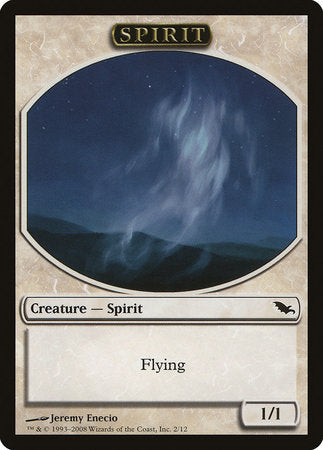 Spirit Token [Shadowmoor Tokens] | Exor Games Bridgewater