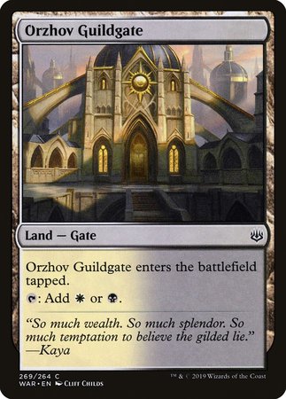 Orzhov Guildgate [War of the Spark] | Exor Games Bridgewater