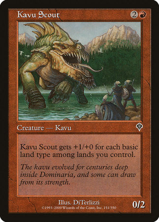 Kavu Scout [Invasion] | Exor Games Bridgewater