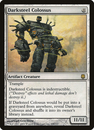 Darksteel Colossus [Darksteel] | Exor Games Bridgewater