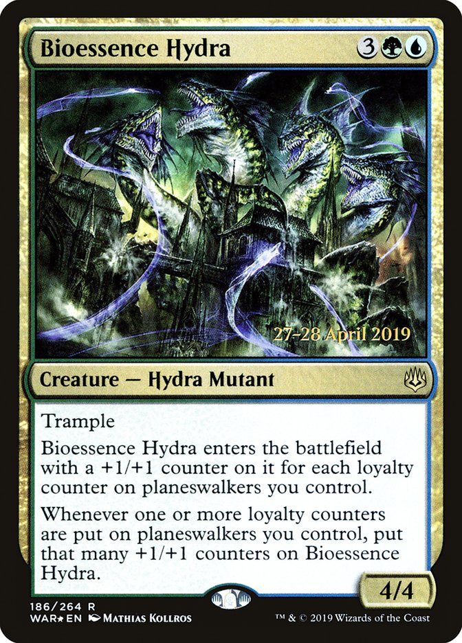 Bioessence Hydra  [War of the Spark Prerelease Promos] | Exor Games Bridgewater